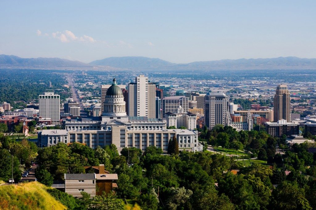 Utah skyline