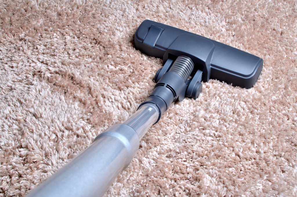 vacuum on a carpet