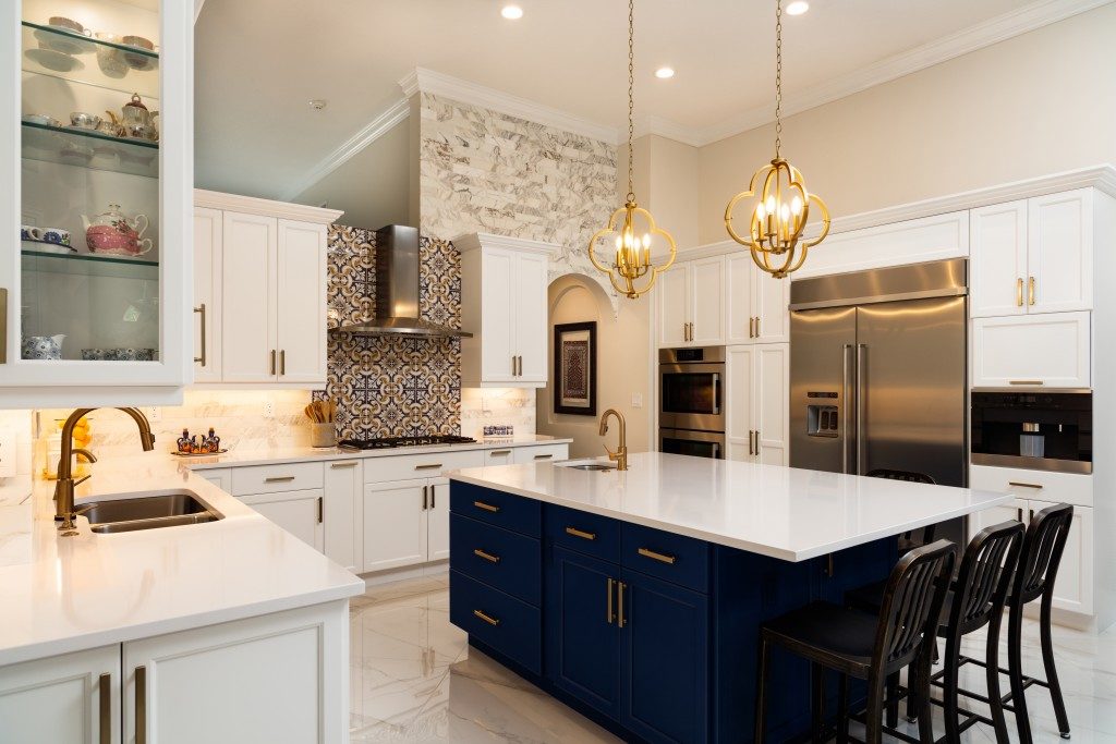 Modern kitchen interior