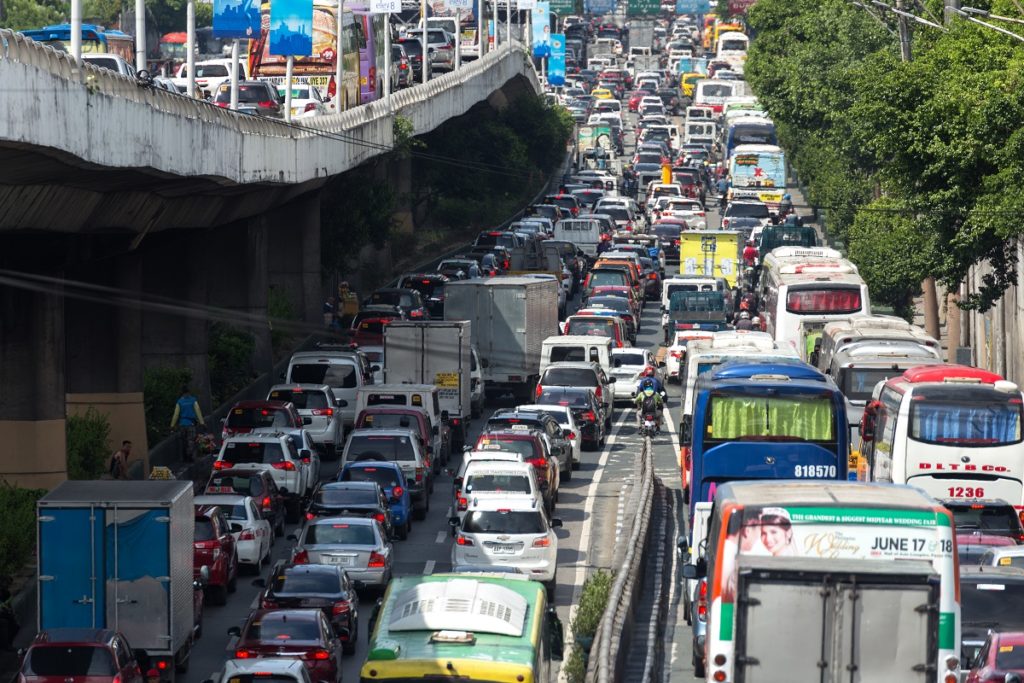 Cars in EDSA