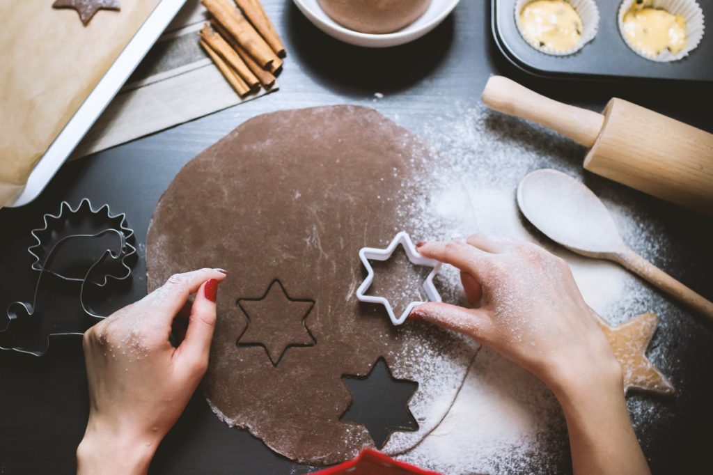 baking star dough 