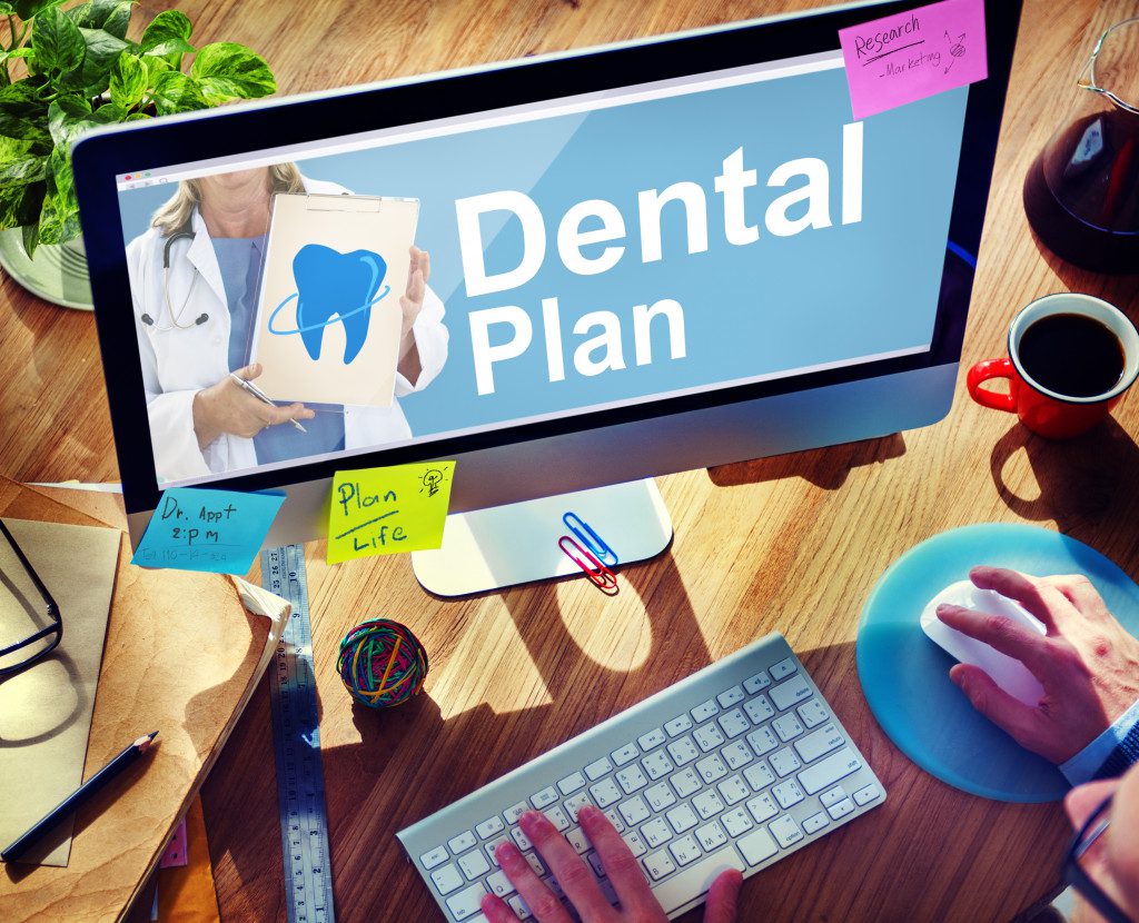 A business getting a dental plan